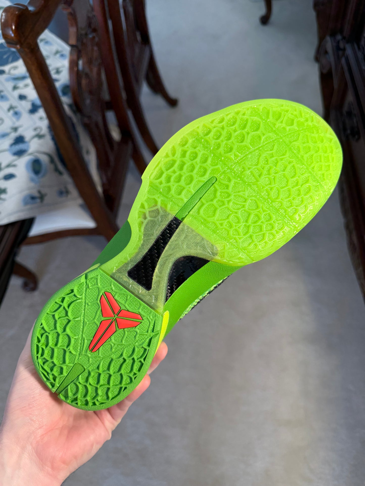 Kobe 6 Protro Grinch