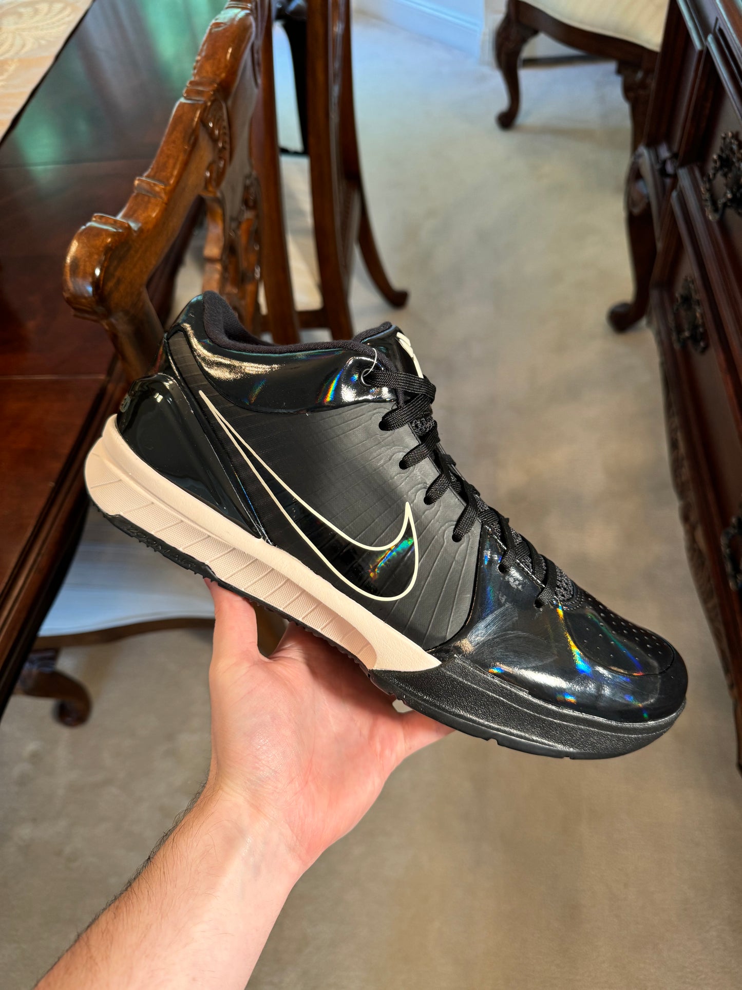 Kobe 4 Protro Undefeated Black