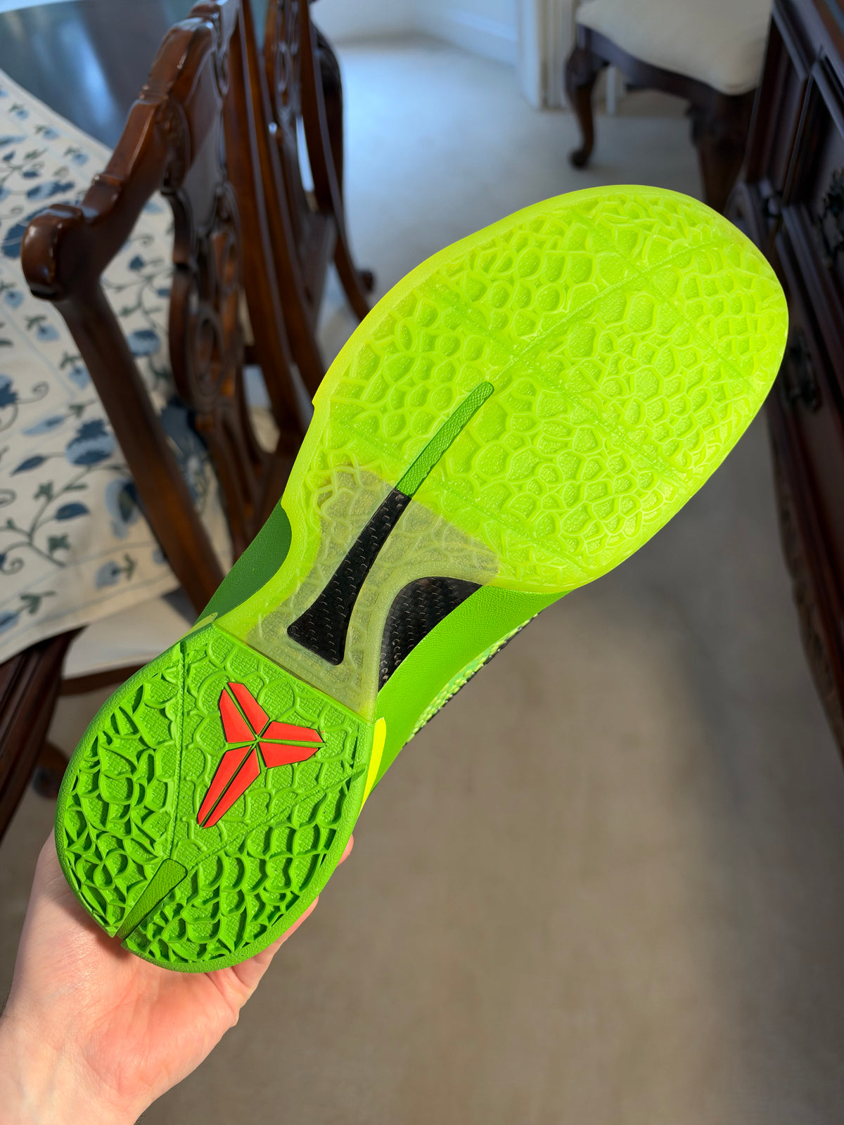 Kobe 6 Protro Grinch