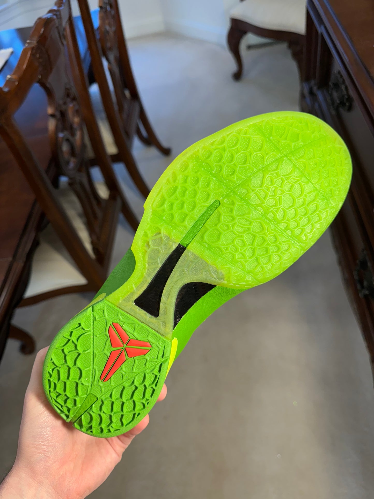 Kobe 6 Protro Grinch