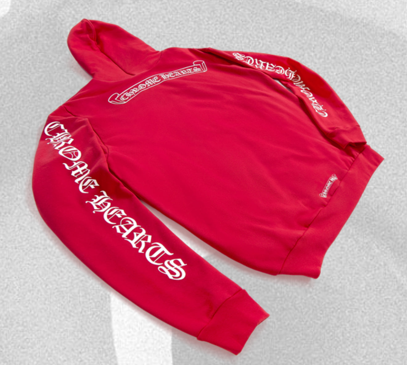 Chrome Hearts Red Hoodie