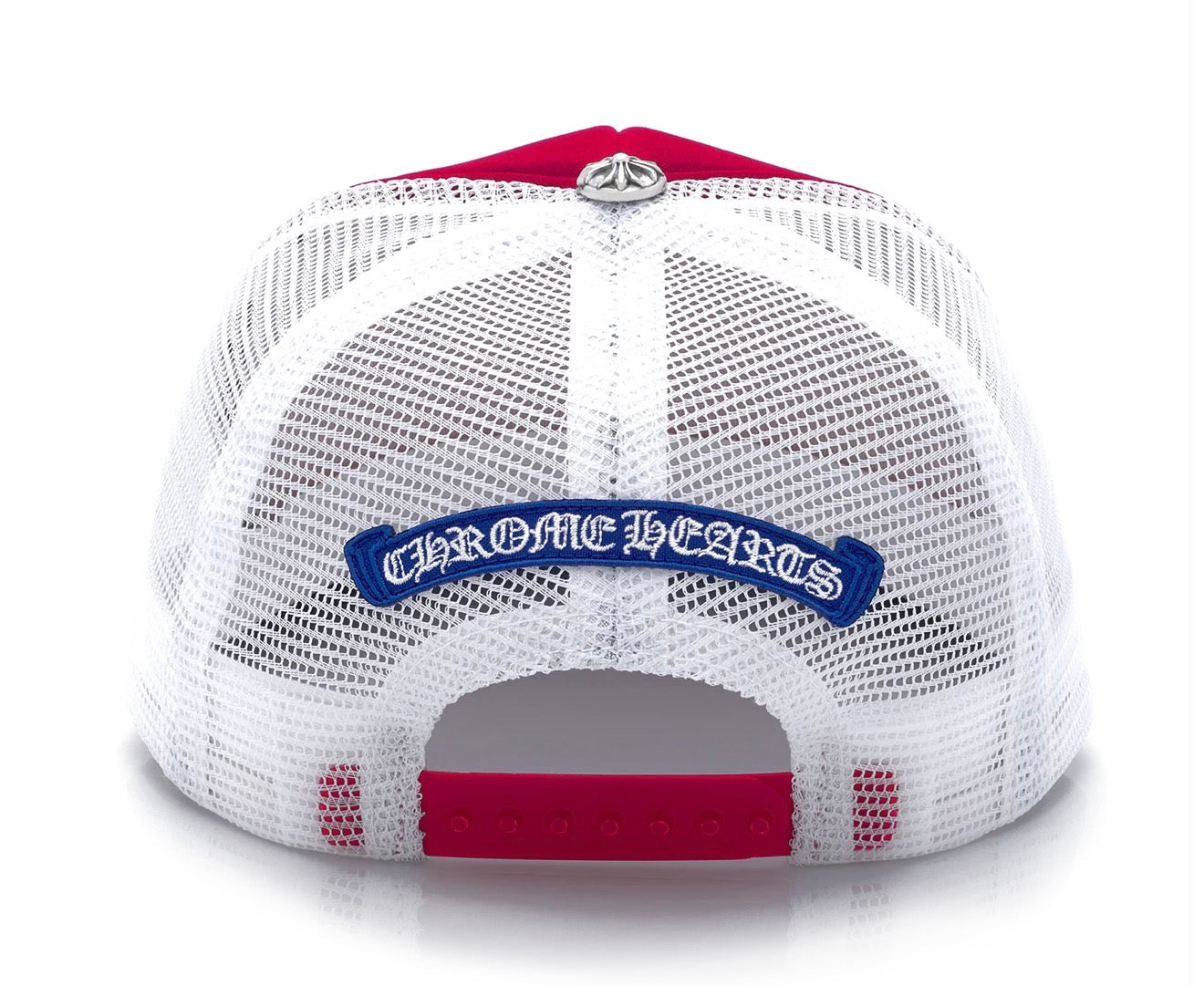 Chrome Hearts Trucker Hat Red/White Blue