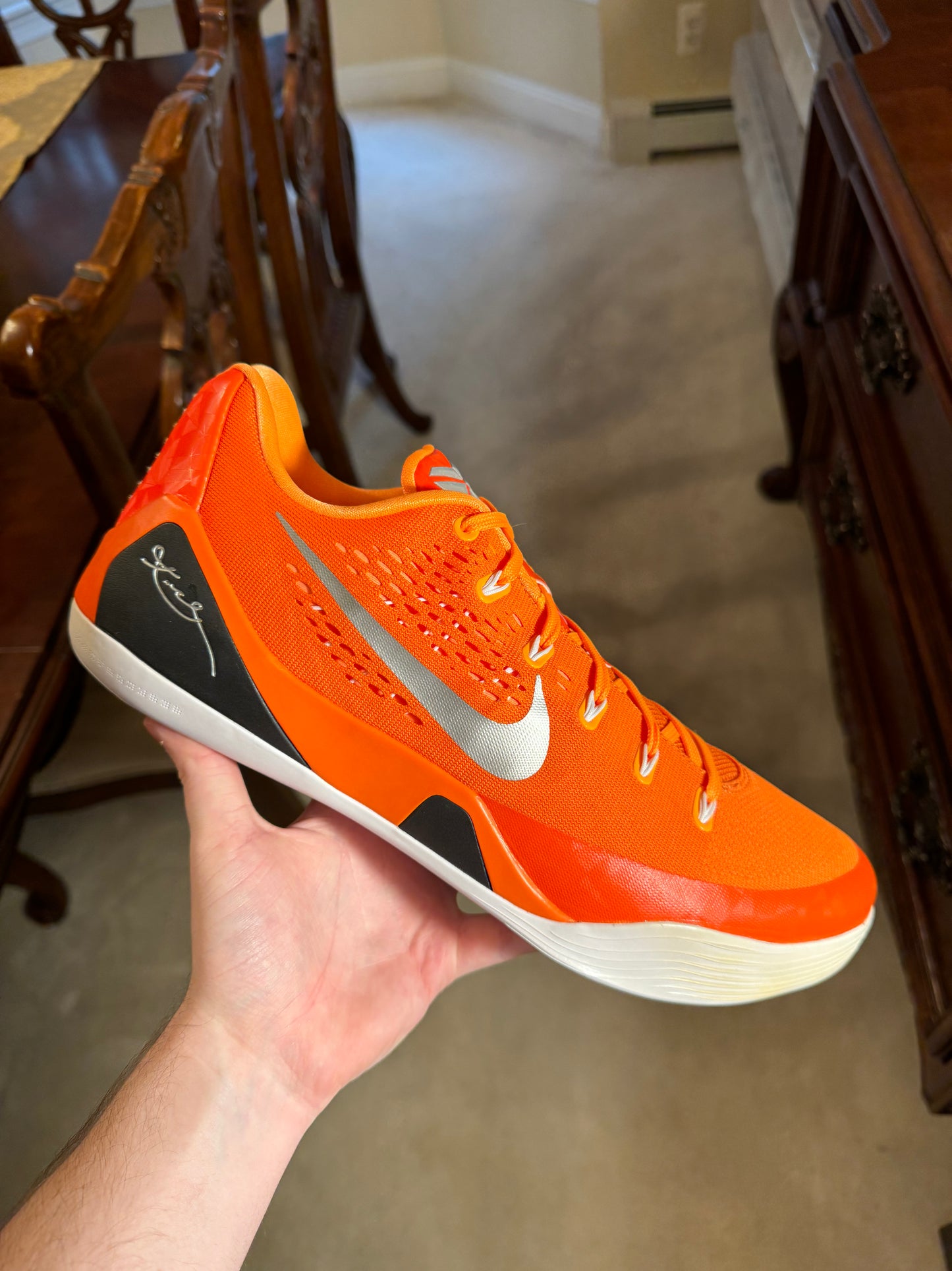 Kobe 9 EM TB Orange Blaze