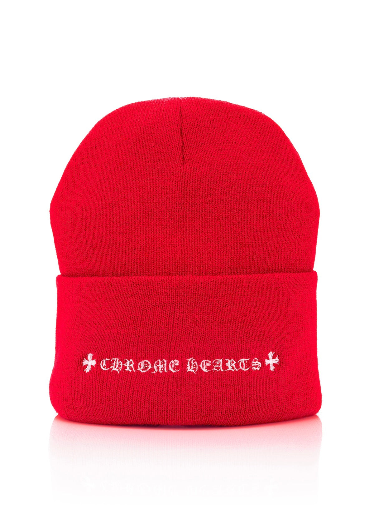 Chrome Hearts Red Watch Cap