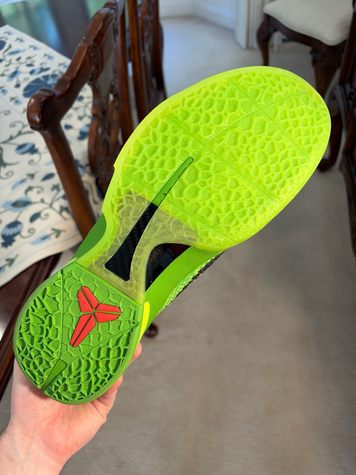Kobe 6 Protro Grinch
