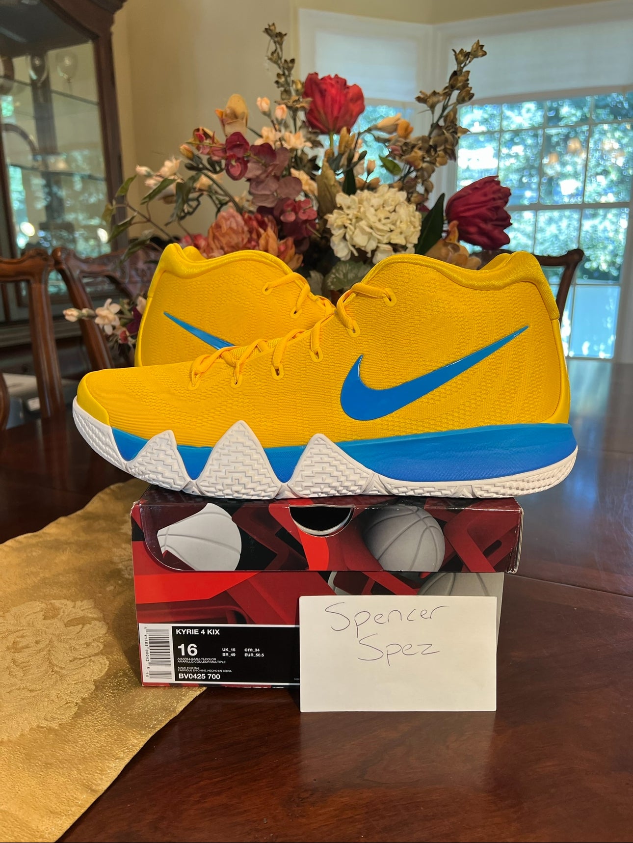 Kyrie 4 Kix â Spencer Soles