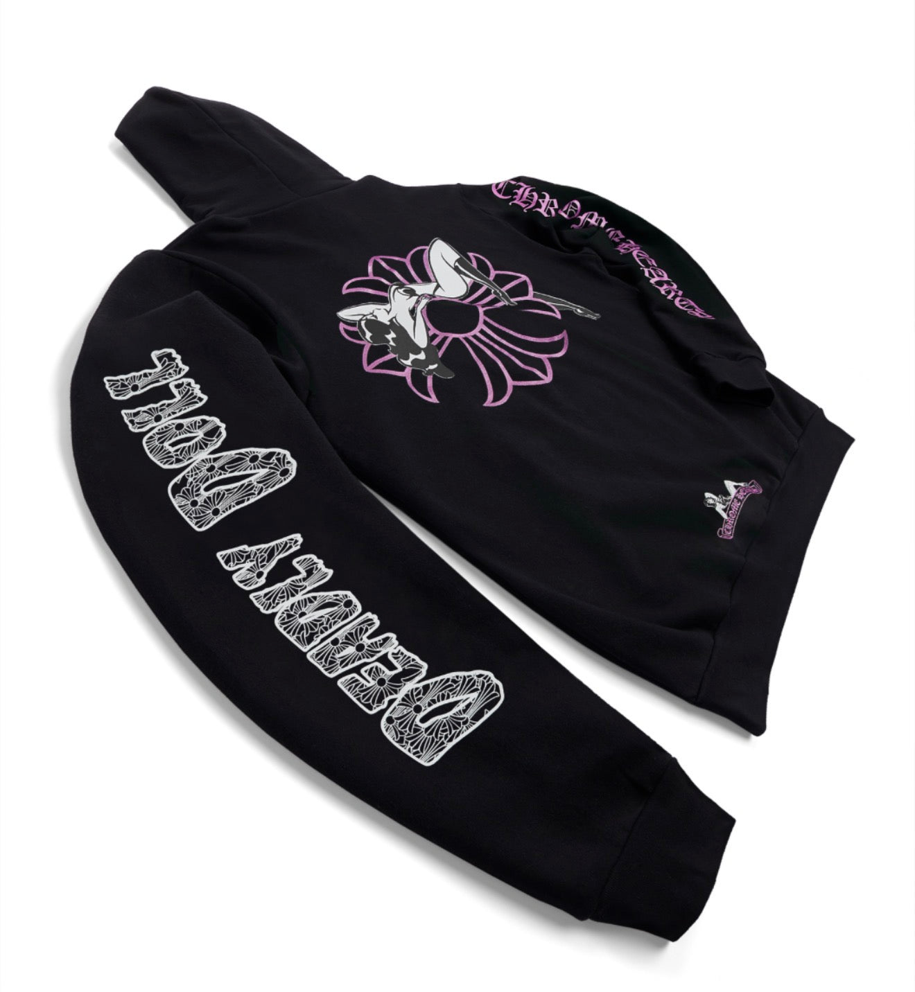 Chrome Hearts Deadly Doll Hoodie Black