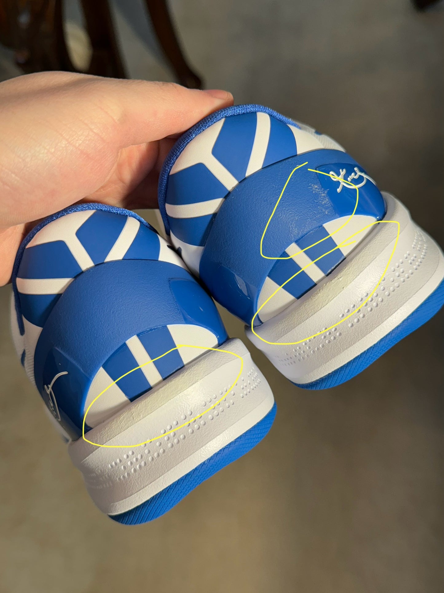 Kobe 8 Protro Kentucky PE White