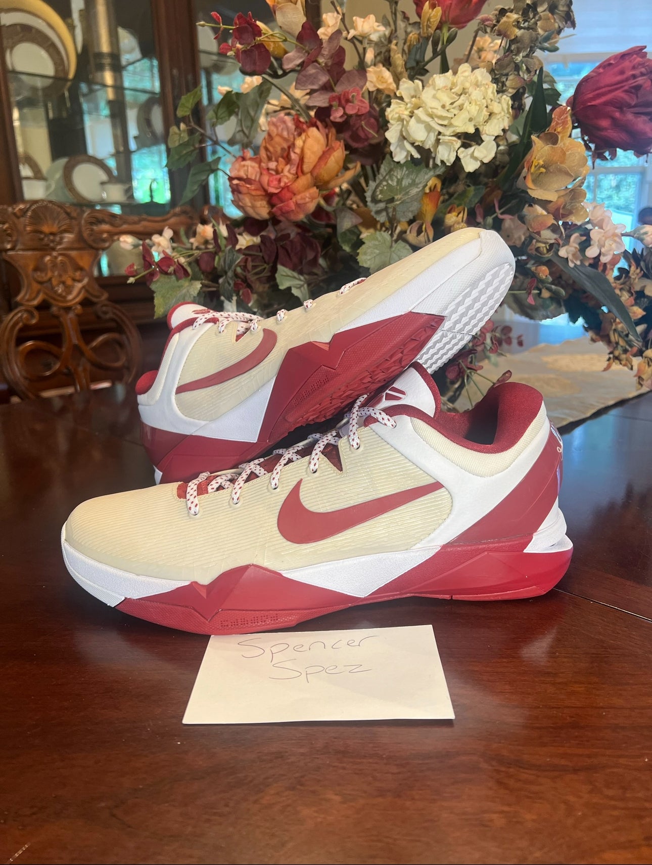 Kobe 7 TB White/Varsity Crimson