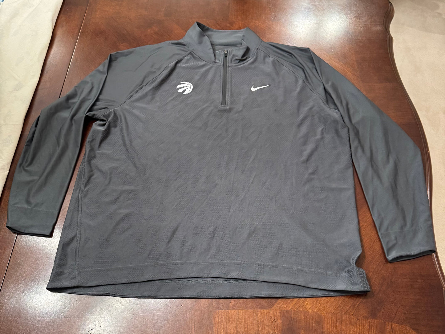 NBA Nike Toronto Raptors Player Issued Dri-Fit 1/2 Zip