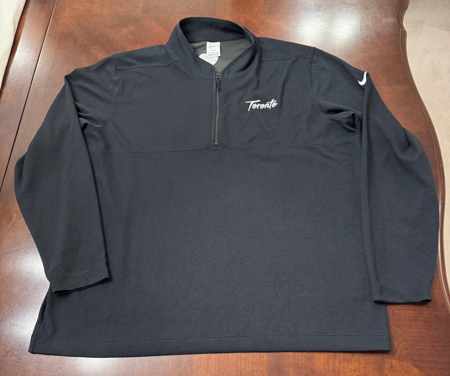 NBA Nike Toronto Raptors Player Issued Dri-Fit 1/2 Zip