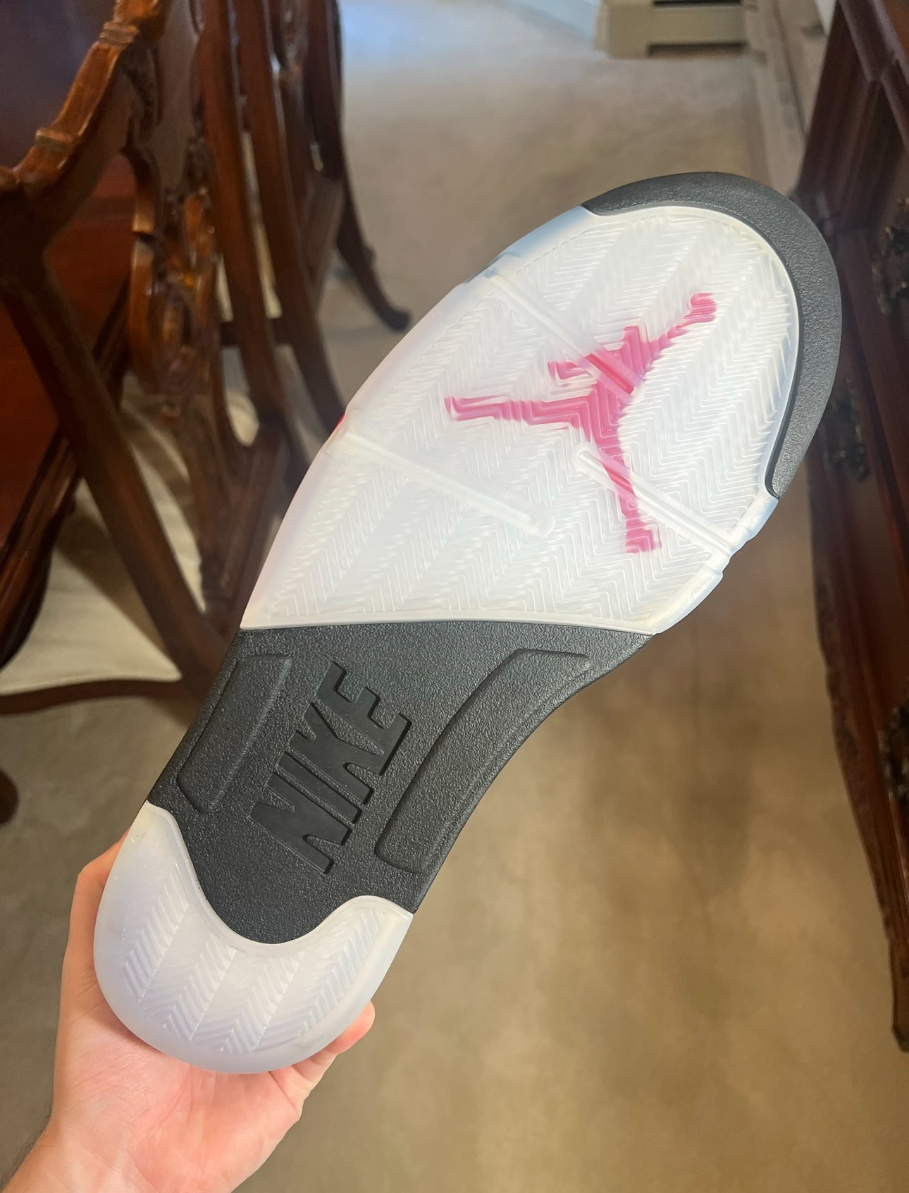 Jordan Retro 5 Fire Red