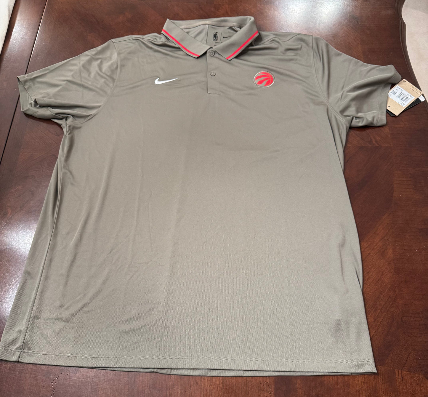 NBA Nike Toronto Raptors Player Issued Polo Dri-Fit