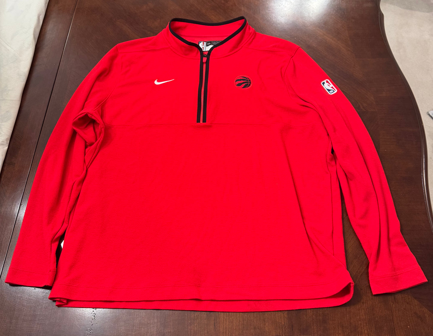 NBA Nike Toronto Raptors Player Issued Dri-Fit 1/2 Zip