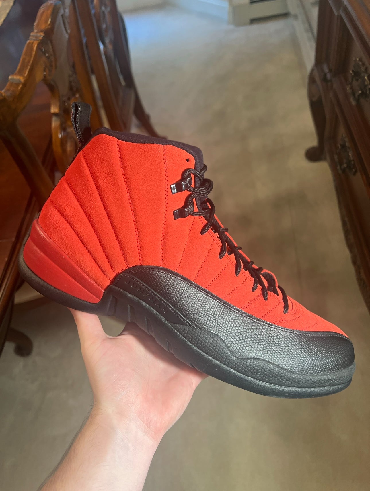 Jordan Retro 12 Reverse Flu Game