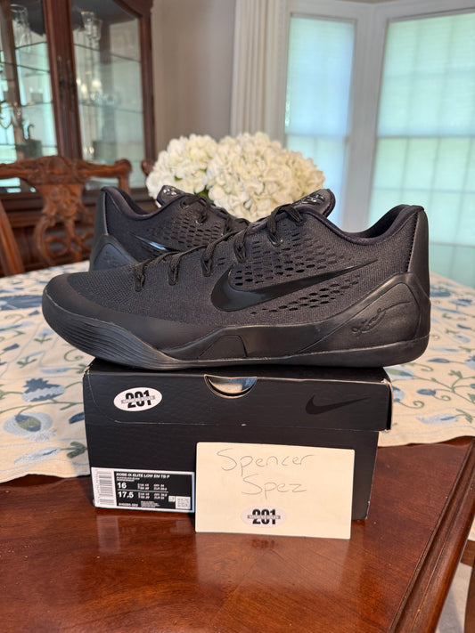 Kobe 9 EM Low Protro TB Black