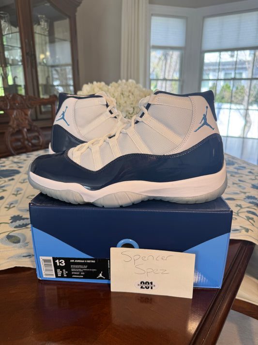 Jordan Retro 11 UNC Win Like 82