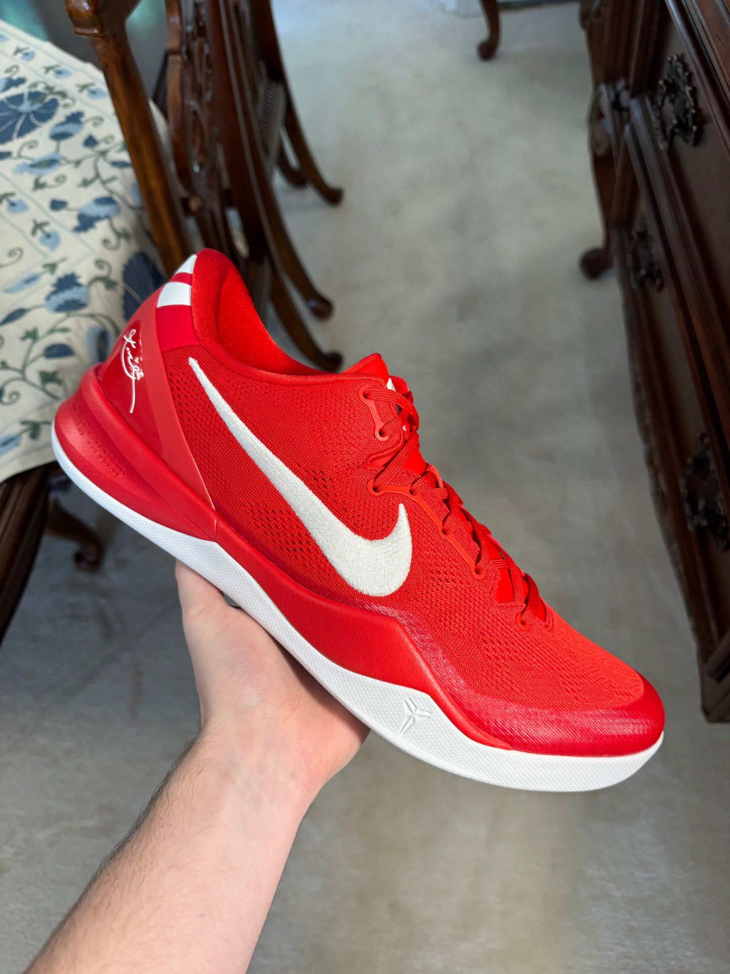 Kobe 8 Protro University Red