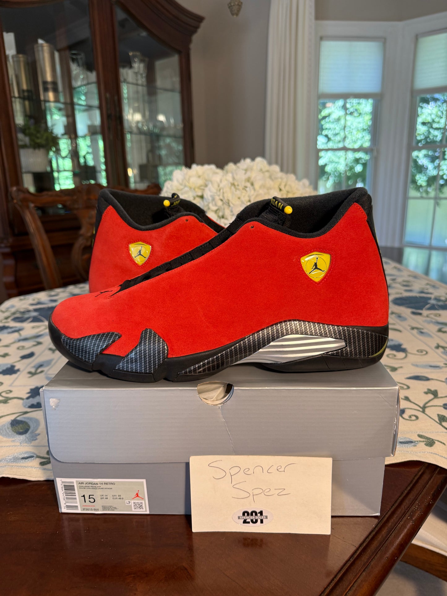 Jordan Retro 14 Ferrari 2025