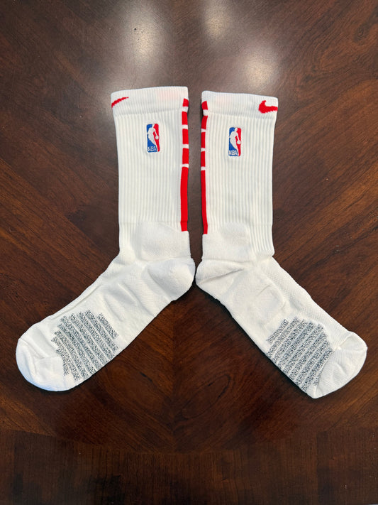 Nike NBA Team Issued Washington Wizards Basketball Socks