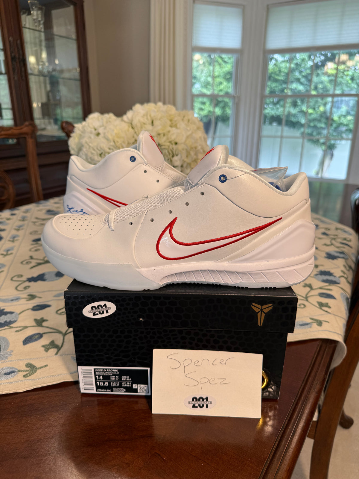 Kobe 4 Protro Draft Day Pack Philadelphia 76ers #1
