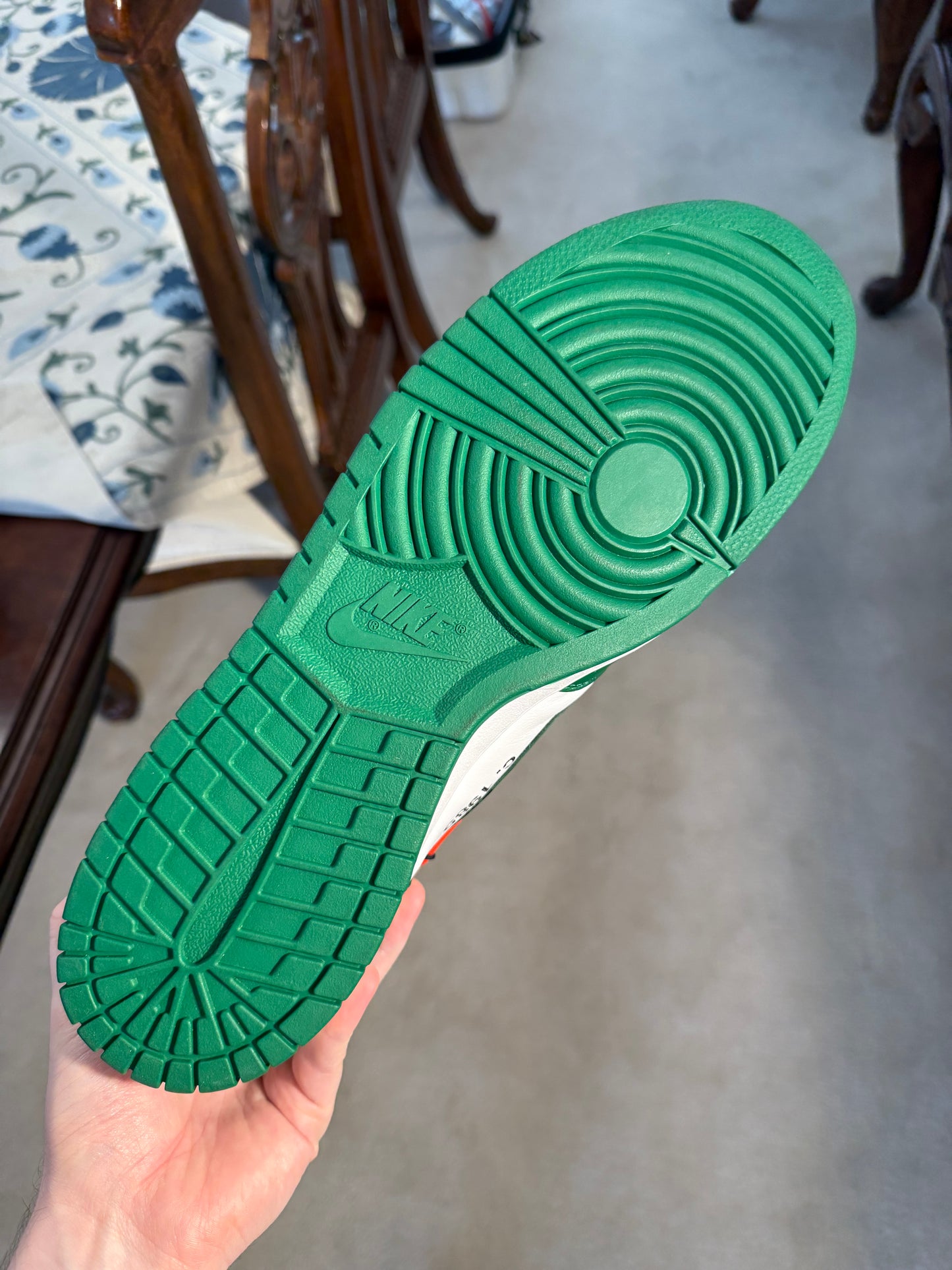 Nike Dunk Low Off-White Pine Green