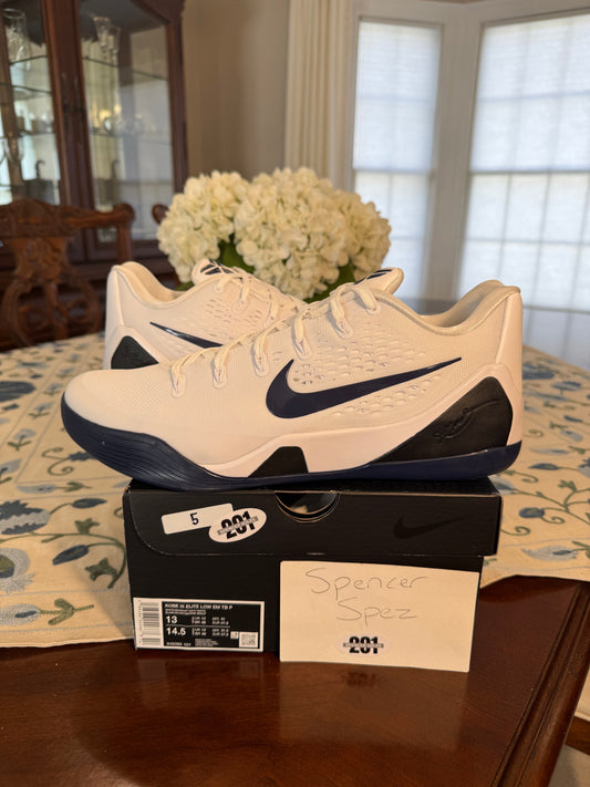 Kobe 9 EM Low Protro TB White Midnight Navy