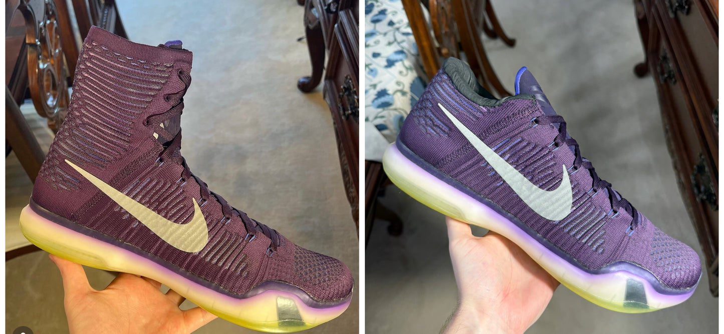 Kobe 10 Elite High Purple *Chopped*