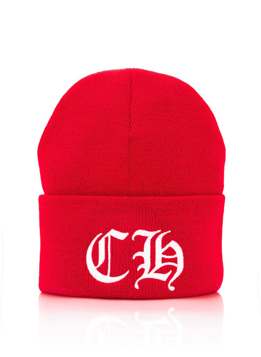 Chrome Hearts Red Watch Cap