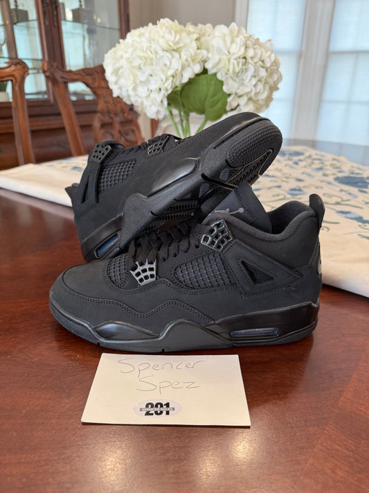 Jordan Retro 4 Black Cat 2025