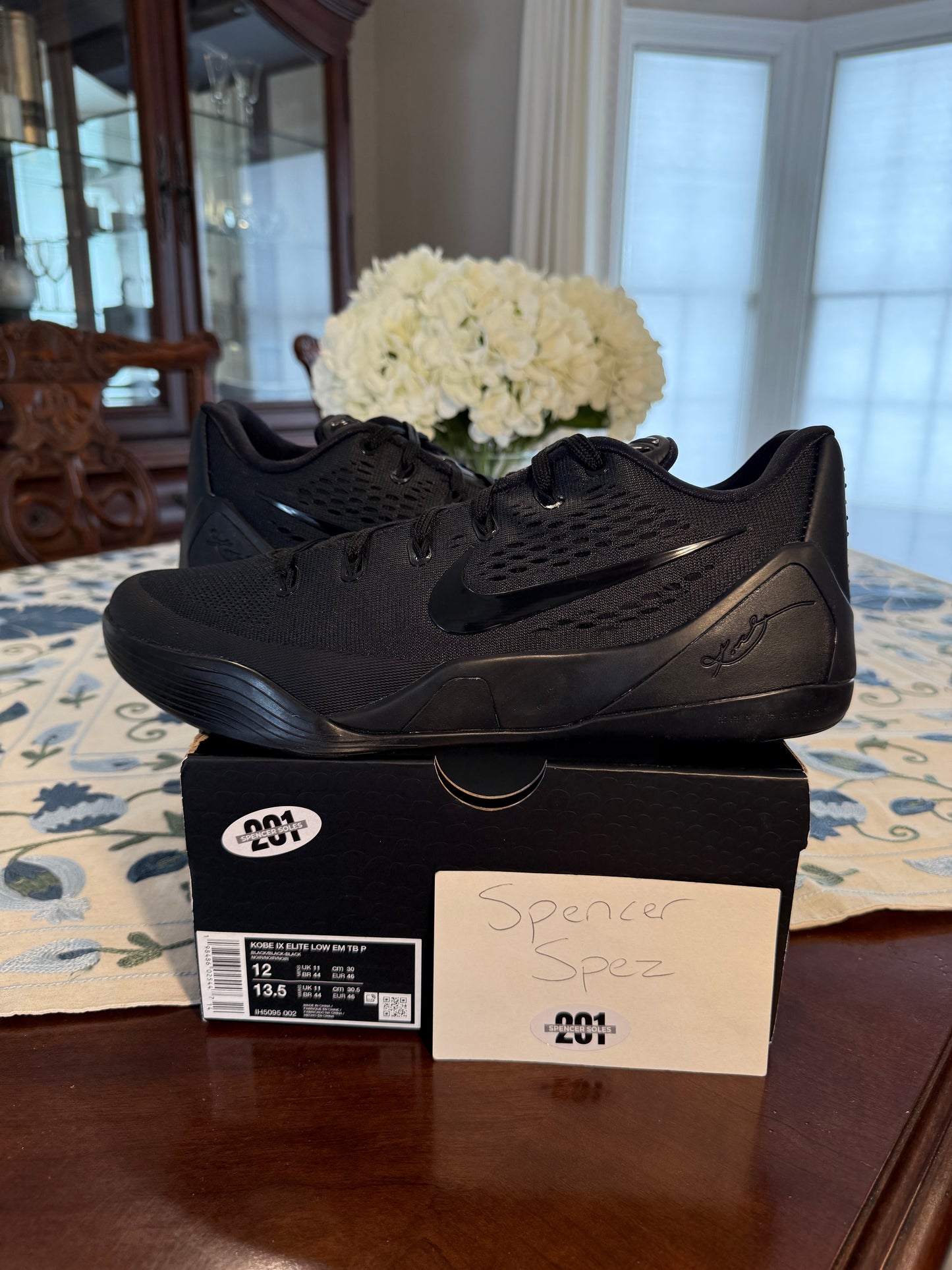 Kobe 9 EM Low Protro TB Black