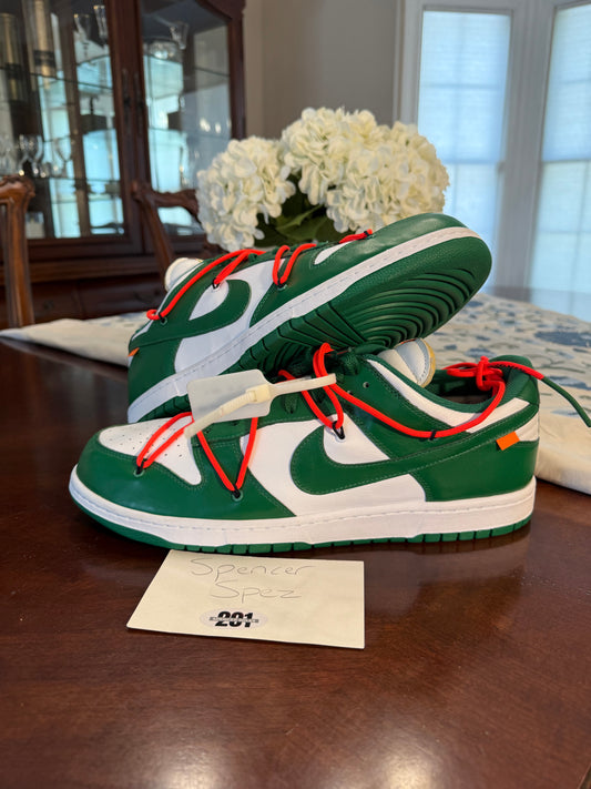 Nike Dunk Low Off-White Pine Green