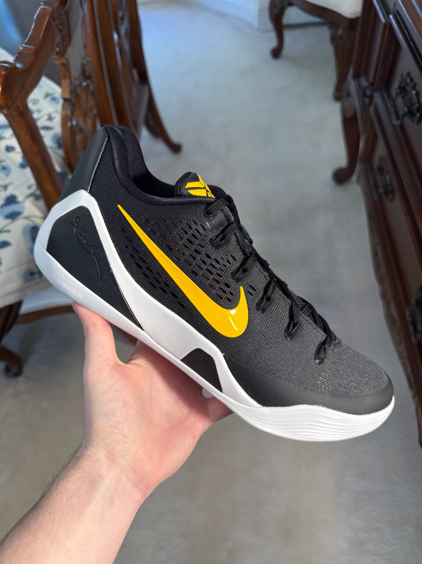 Kobe 9 EM Low Protro TB Black/Yellow