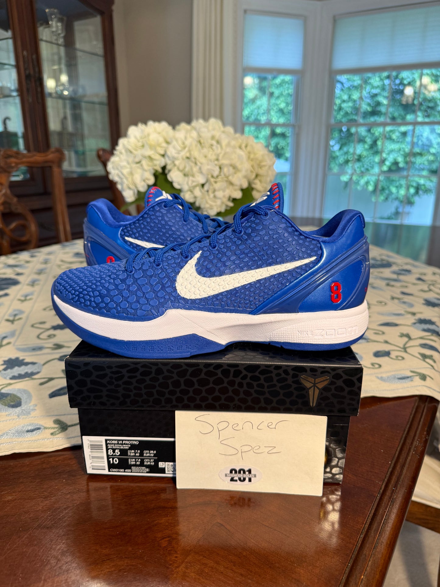 Kobe 6 Protro Dodgers