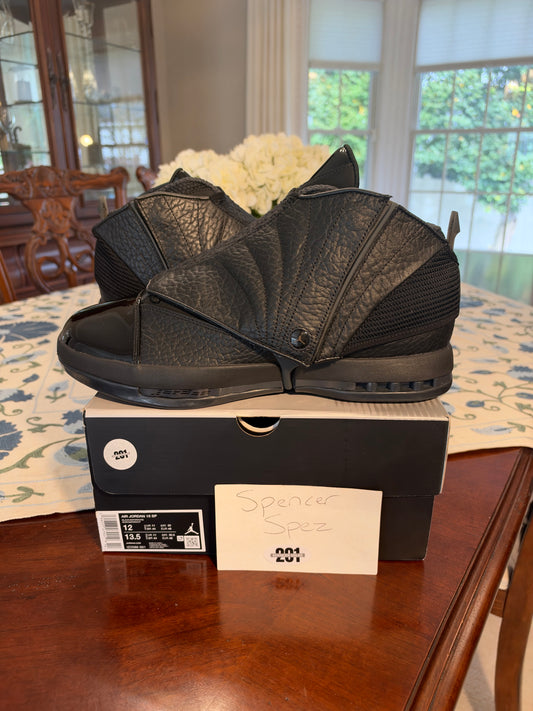 Jordan Retro 16 Black Pack
