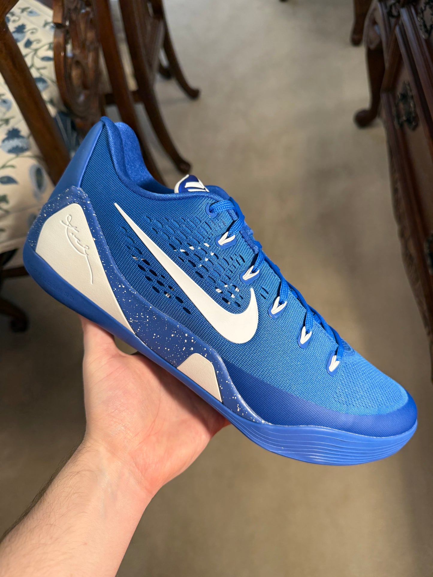 Kobe 9 EM Low Protro Kentucky PE Blue