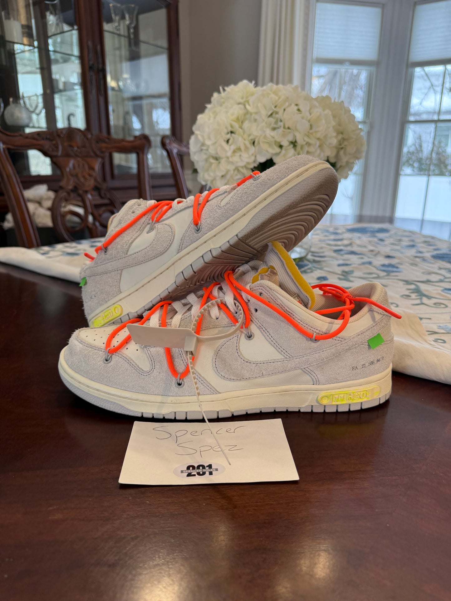 Nike Dunk Low Off-White Lot 11