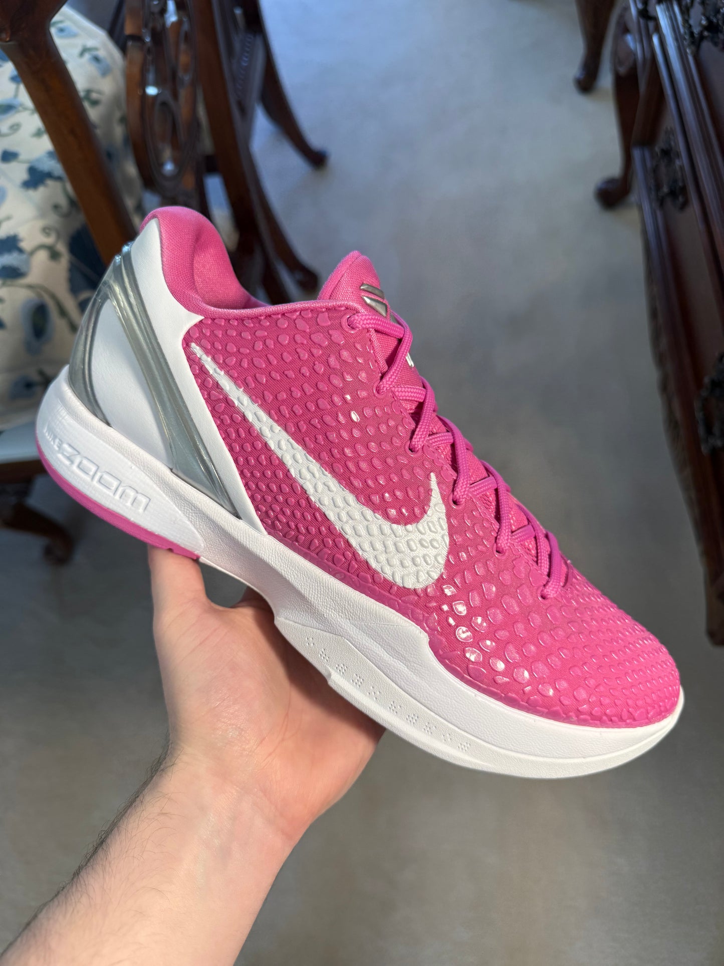 Kobe 6 Protro Think Pink Kay Yow