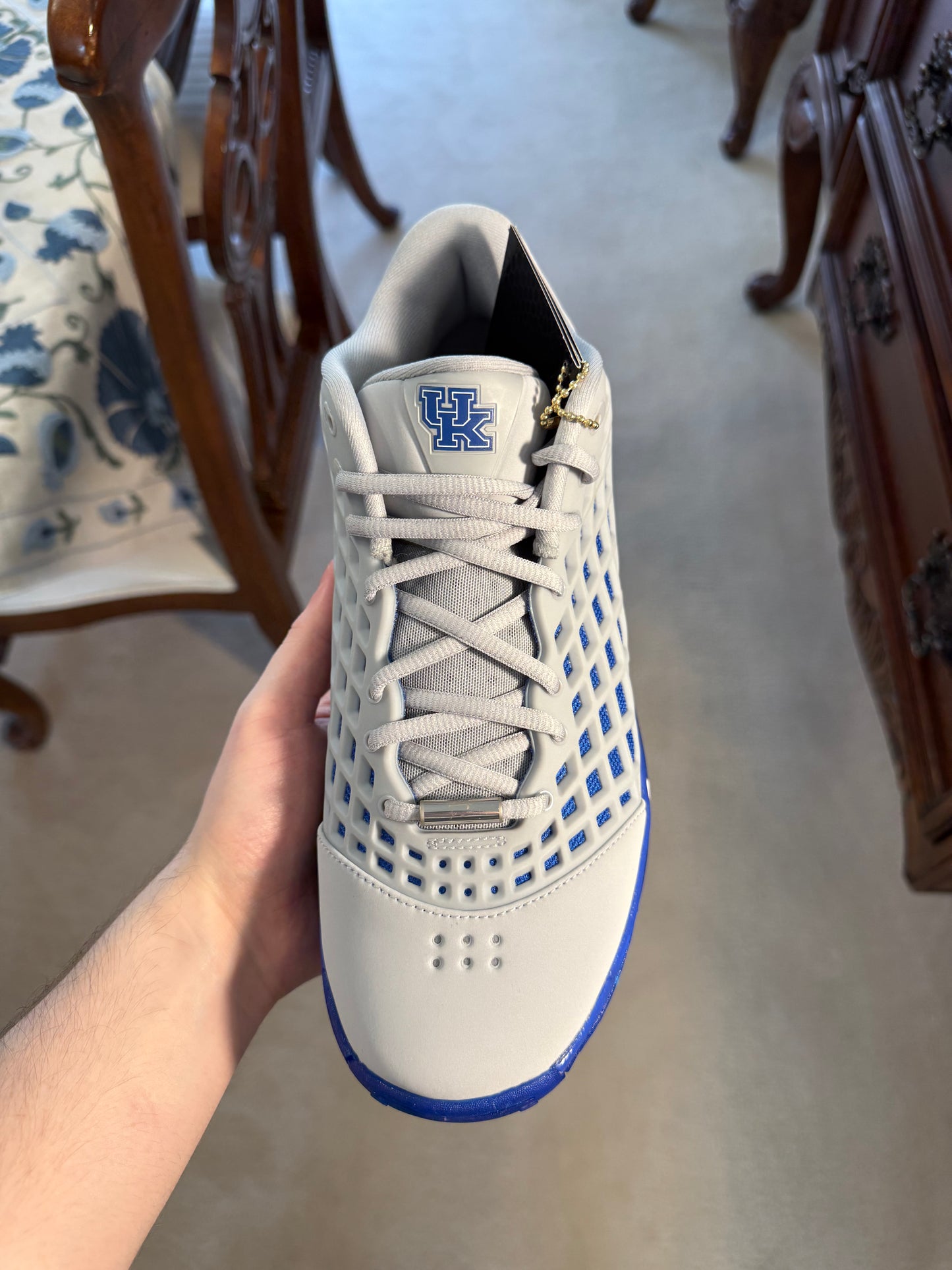 Kobe 3 Protro Low Kentucky PE Gray