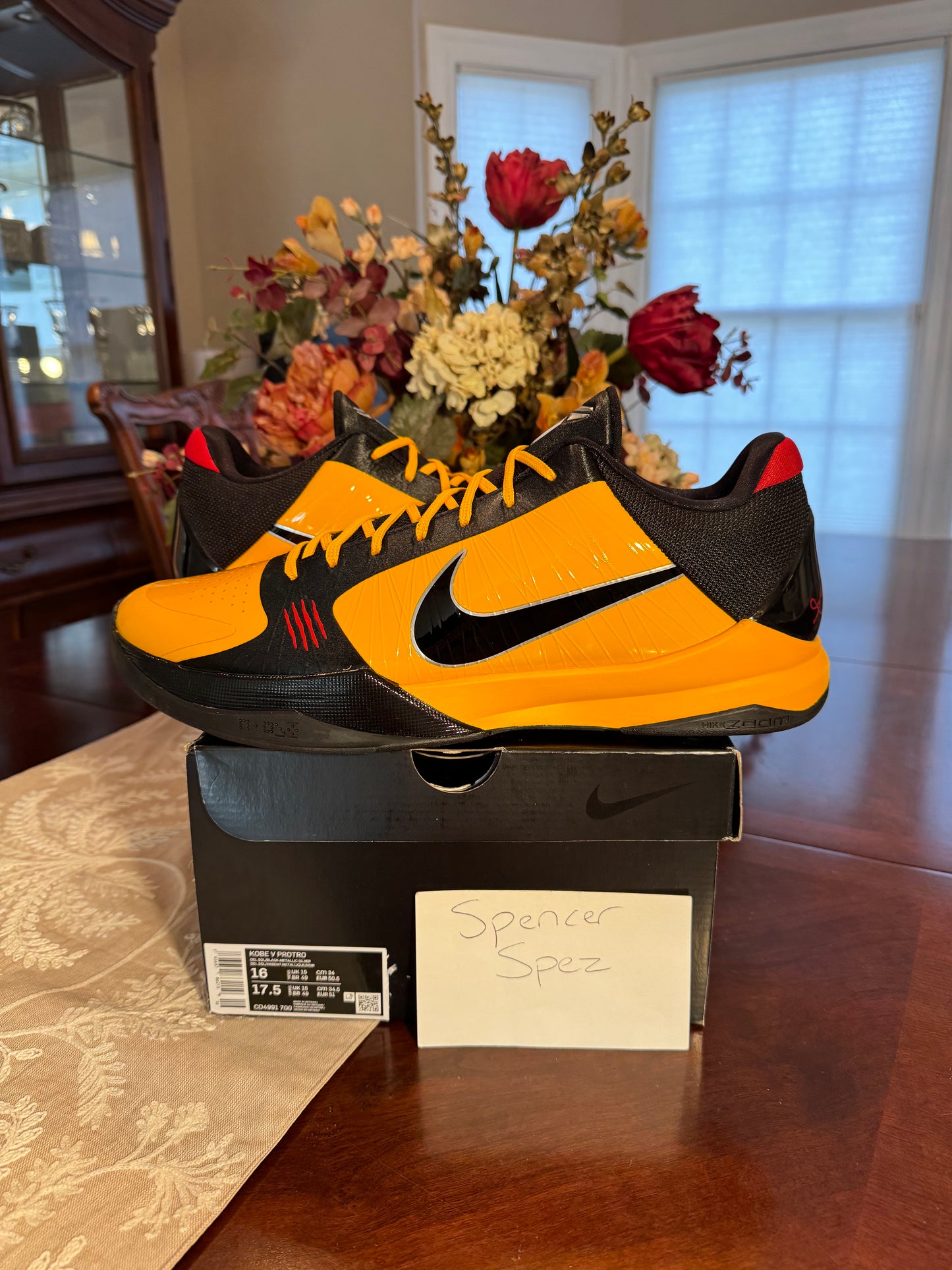 Kobe 5 Protro Bruce Lee