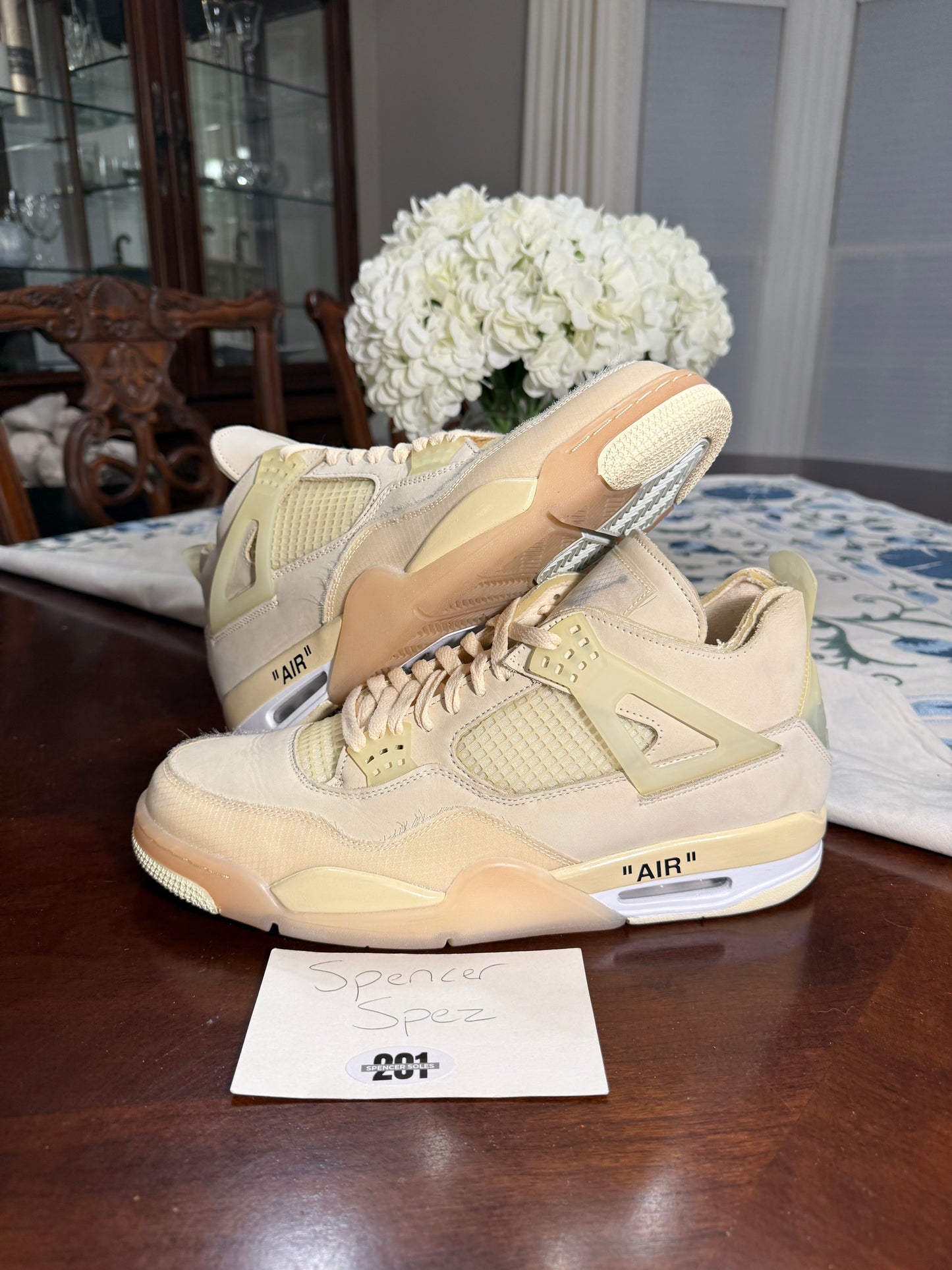Jordan Retro 4 Off-White Sail (Women’s)