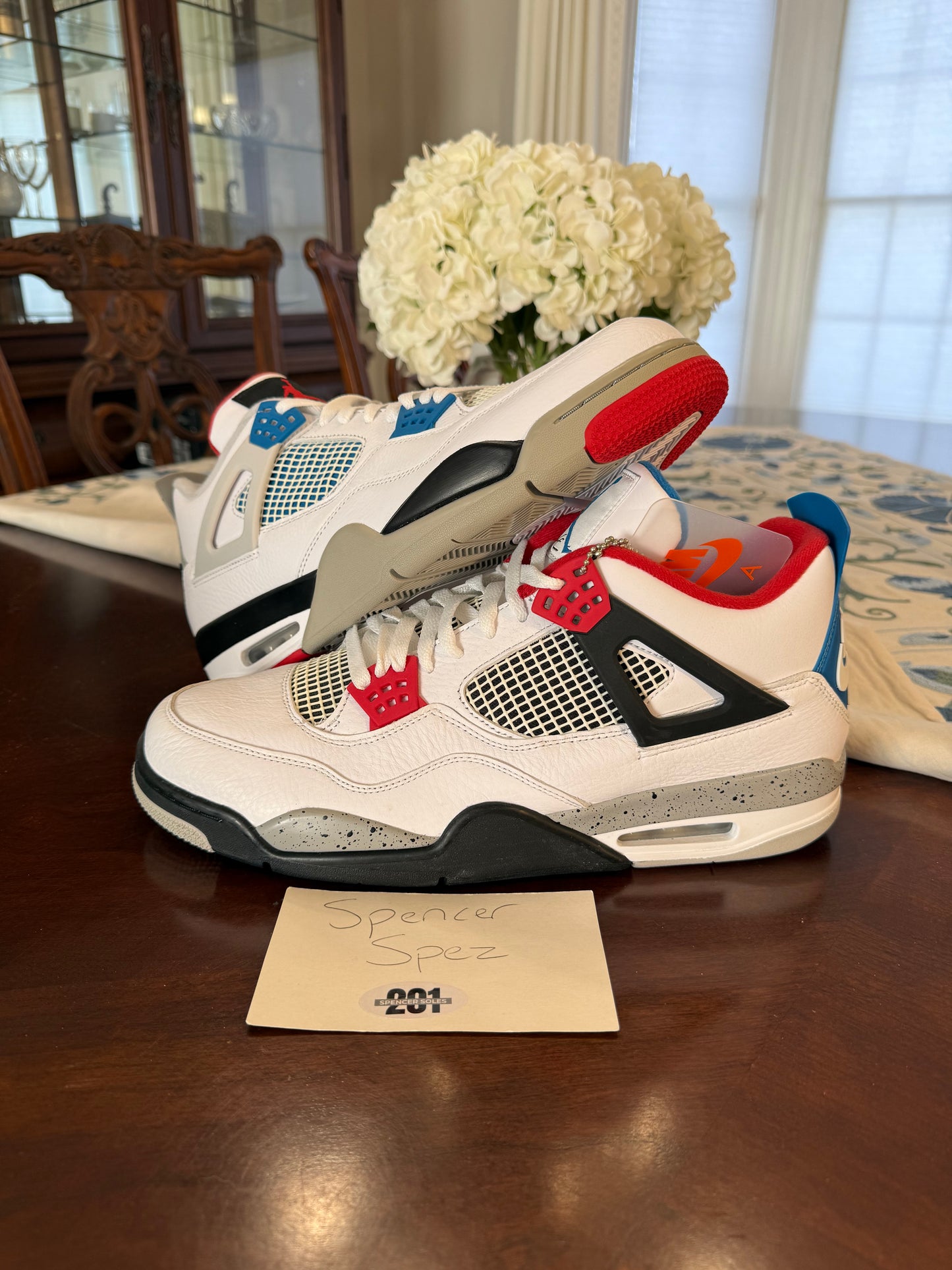 Jordan Retro 4 What The
