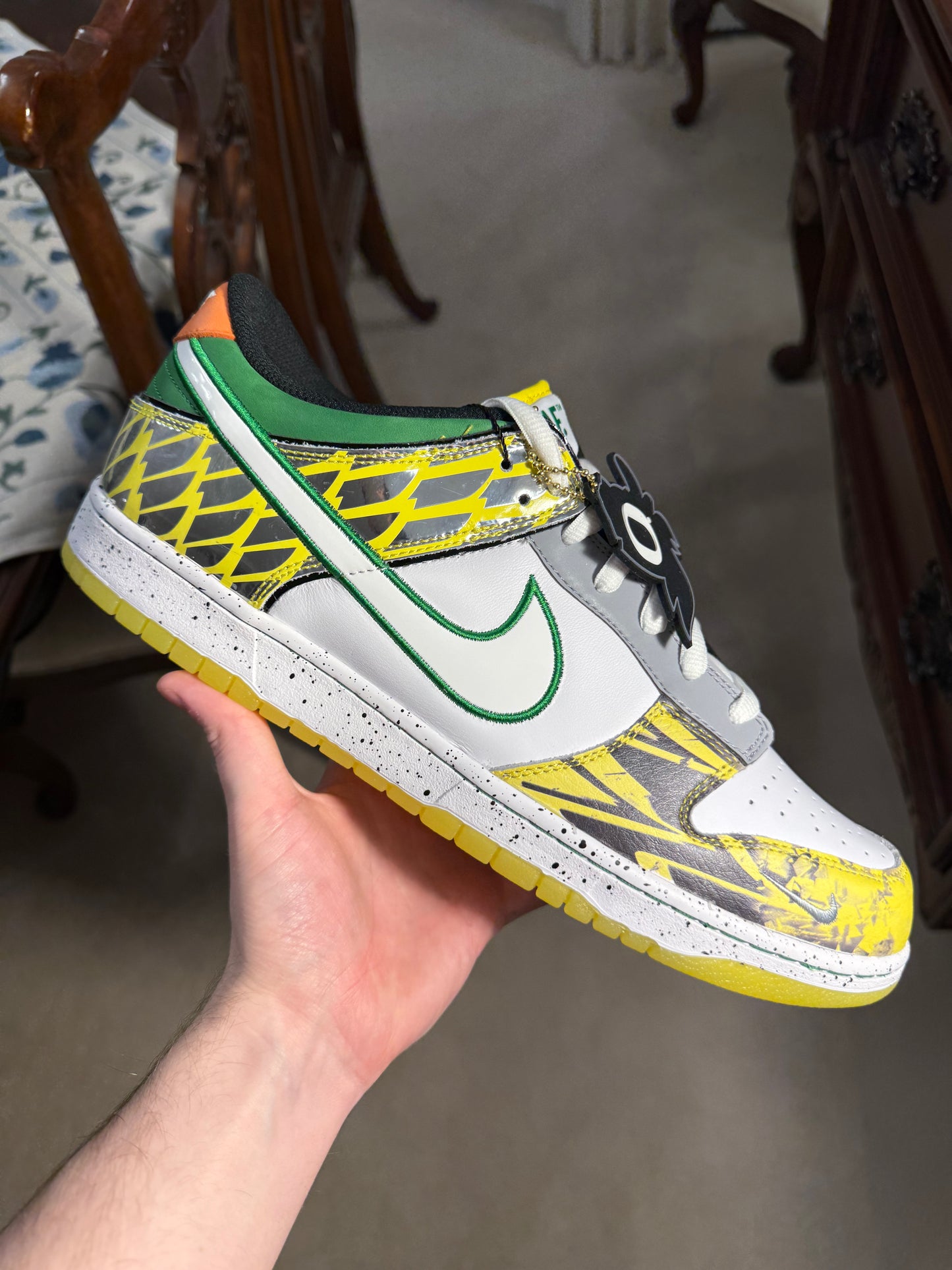 Nike Dunk Low What the Duck Away Oregon PE