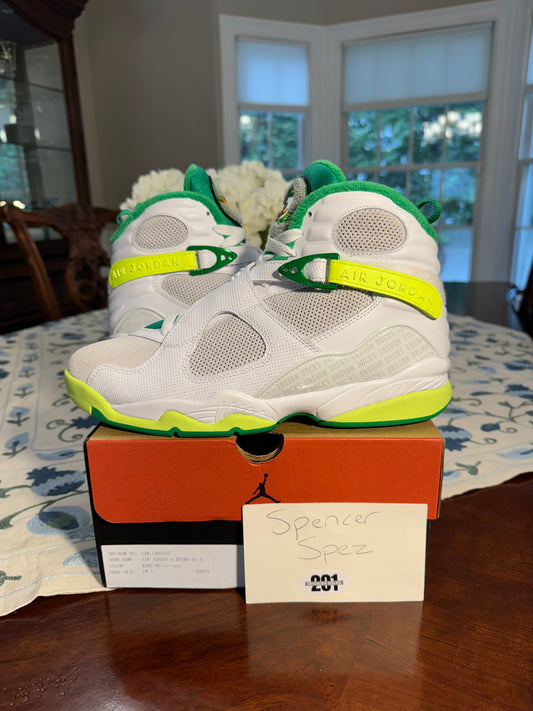 Jordan Retro 8 Oregon Track Nationals PE