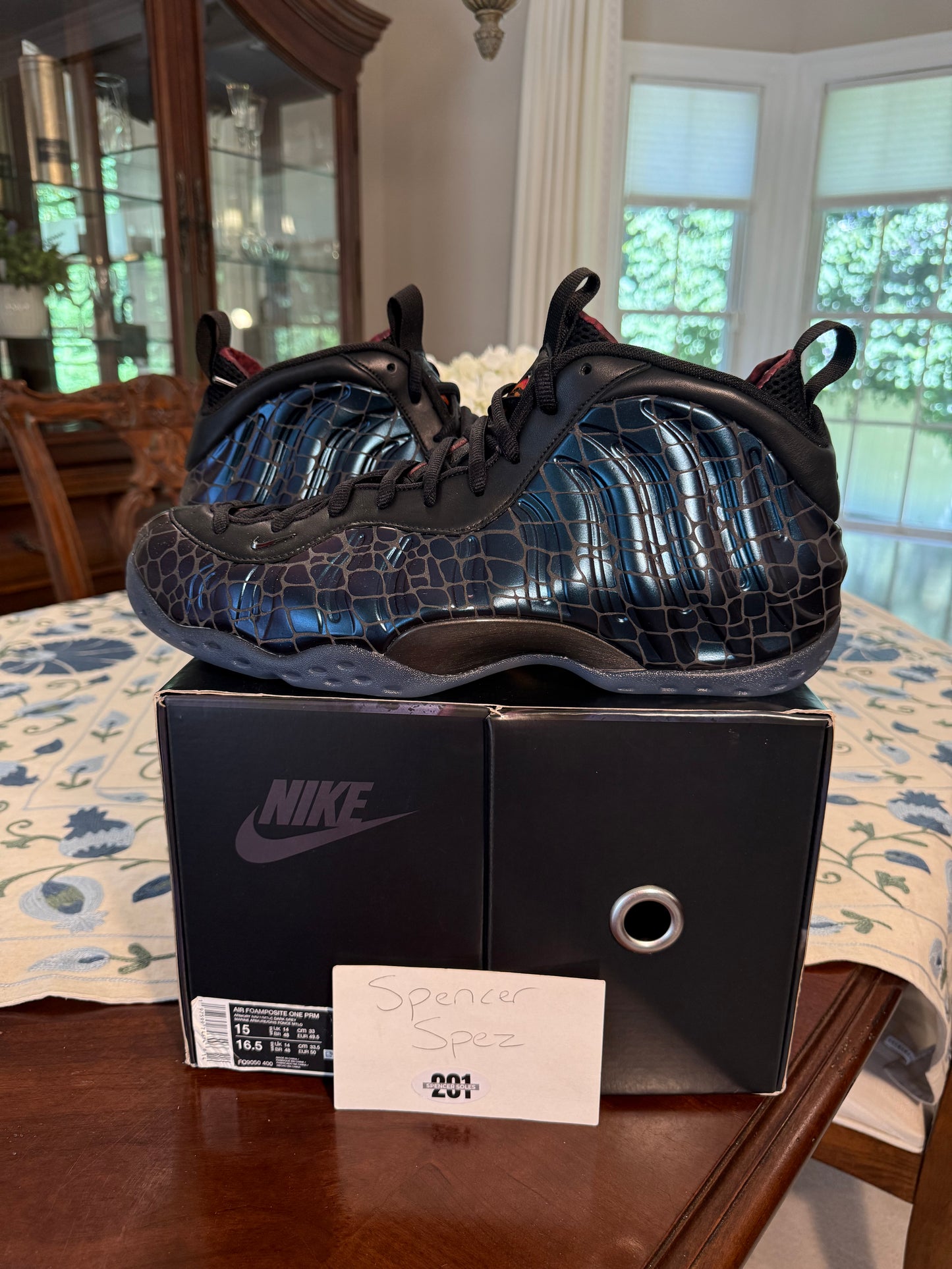 Nike Air Foamposite One Tekken 8 Kazuya Mishima