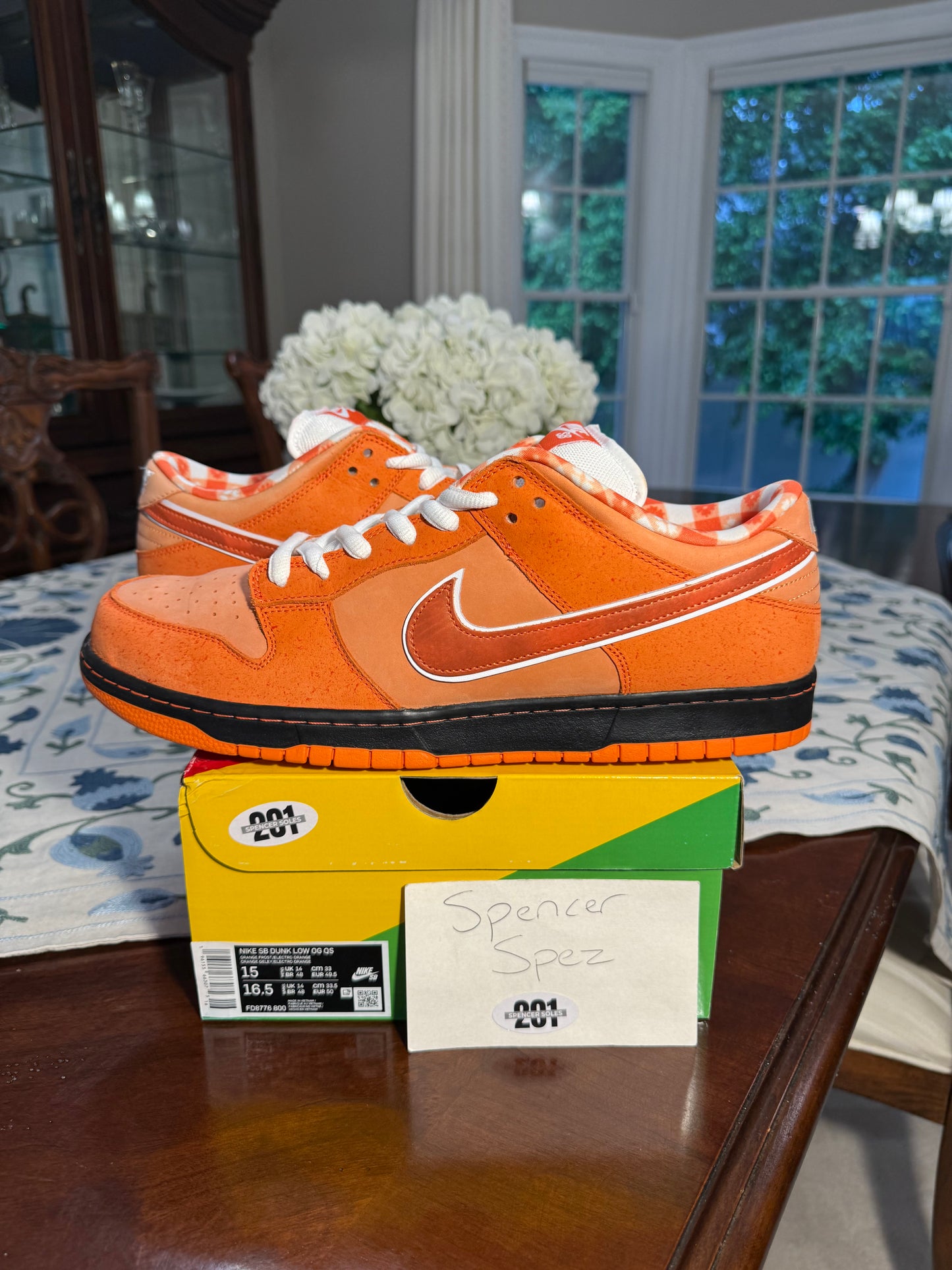 Nike SB Dunk Low Orange Lobster