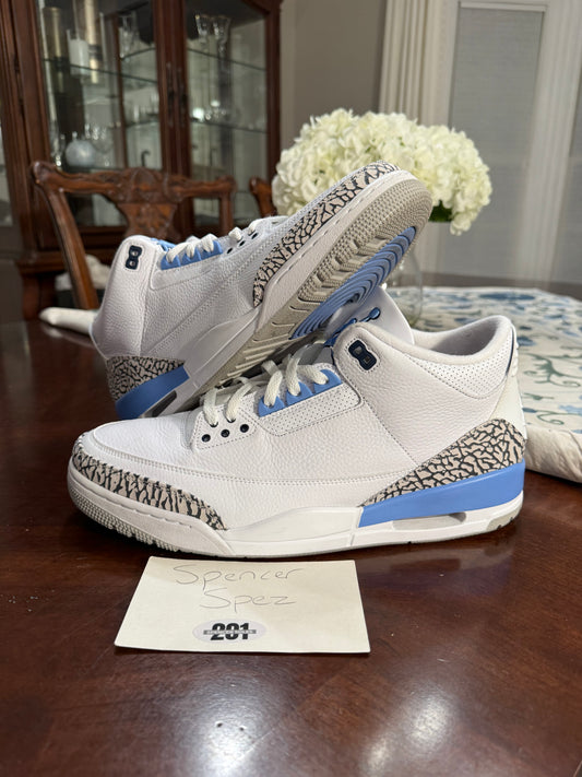 Jordan Retro 3 UNC