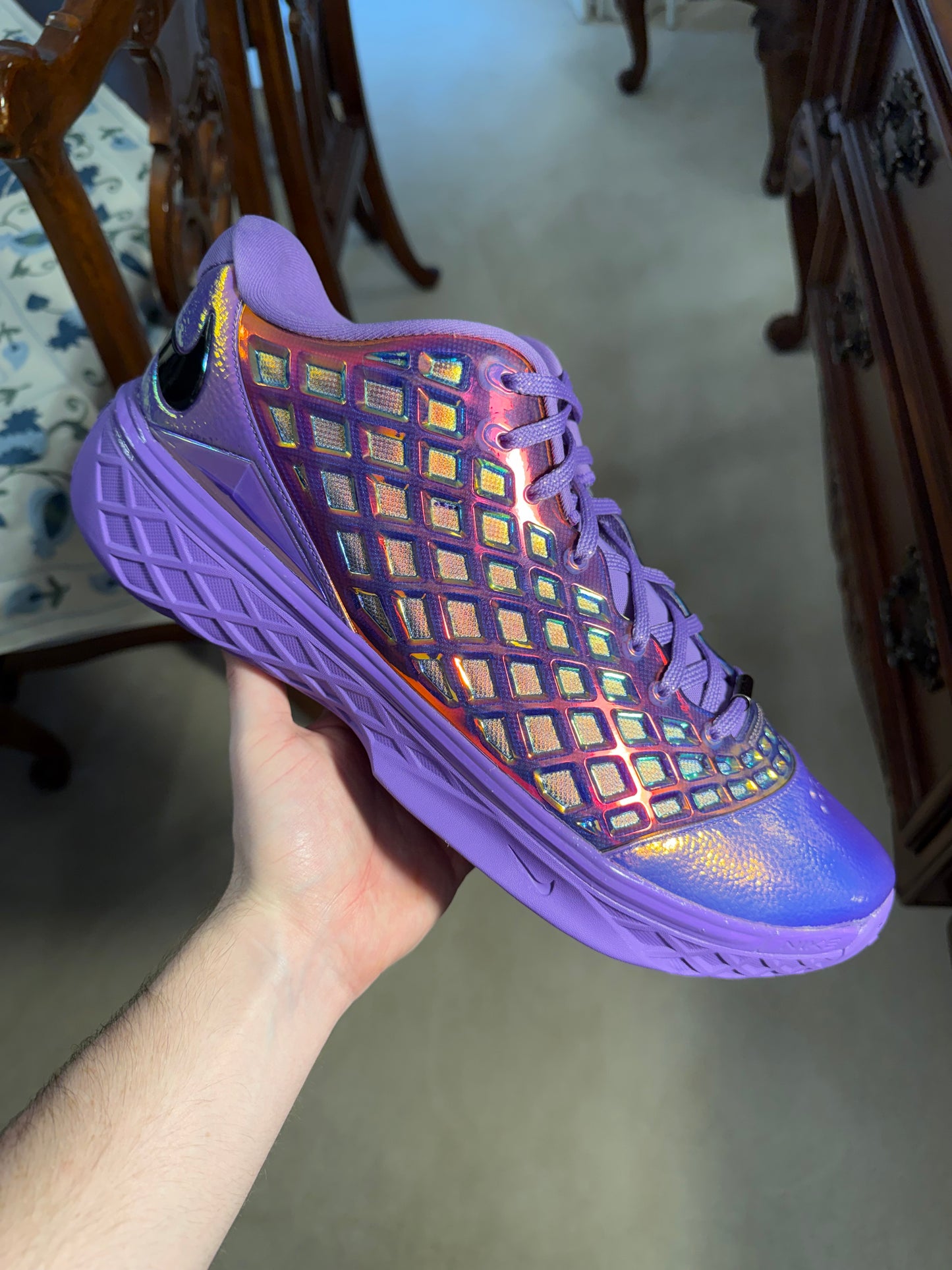 Kobe 3 Protro Low Warning Label Gold PE
