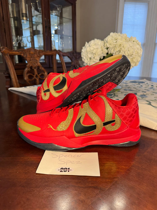 Kobe 5 Protro Year of the Mamba Red