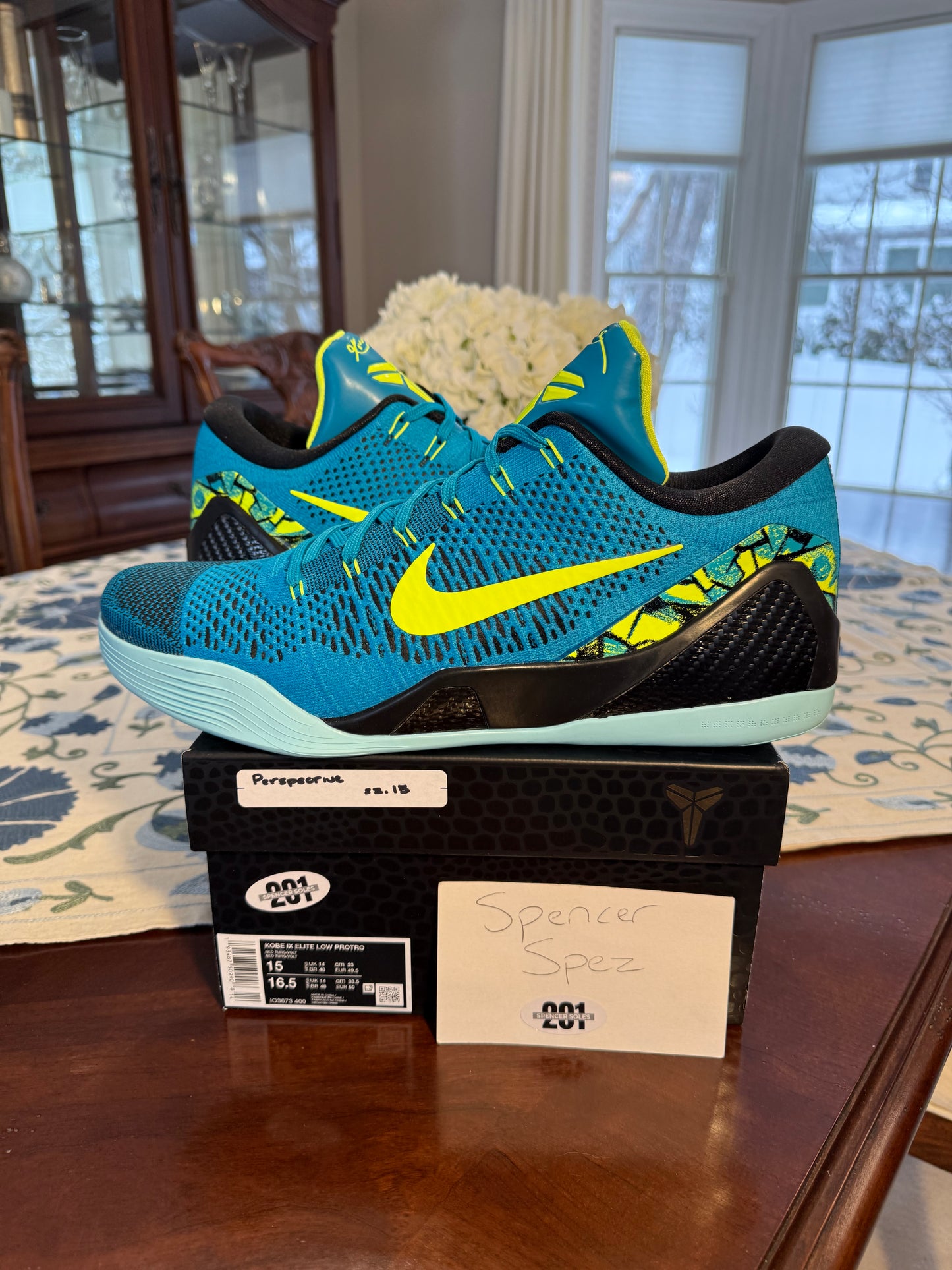 Kobe 9 Elite Low Protro Perspective